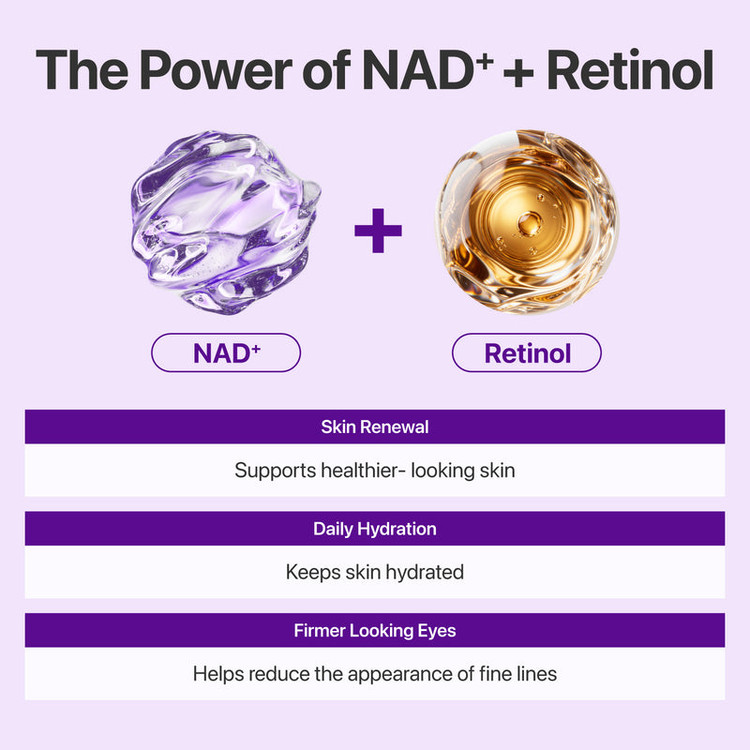 کرم دور چشم نامبوزین شماره ۹ NAD+ رتینال